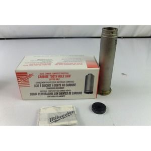 NEW- Milwaukee Carbide Tooth Hole Saw Cutter Only 1-1/4" 32mm 49-57-8409 NOS